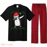 Dabbing Penguin Dab Xmas Christmas Pajama Set thumb 0