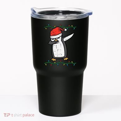 Dabbing Penguin Dab Xmas Christmas Tumbler