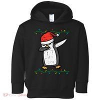 Dabbing Penguin Dab Xmas Christmas Toddler Hoodie thumb 0