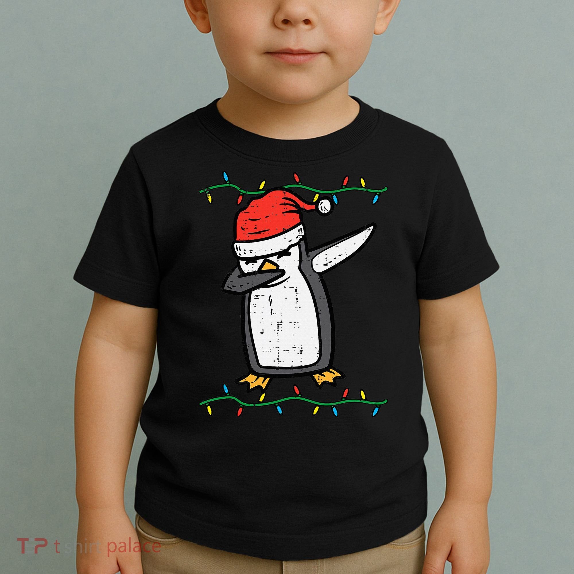 Dabbing Penguin Dab Xmas Christmas Toddler T-Shirt