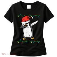 Dabbing Penguin Dab Xmas Christmas Women's T-Shirt thumb 0