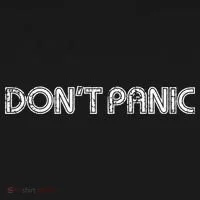 Dont Panic Doggie Tank thumb 4