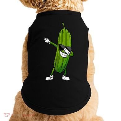 Dill Pickle Dabbing Pickle Glasses Funny Pickle Gift Doggie Tank