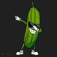 Dill Pickle Dabbing Pickle Glasses Funny Pickle Gift Beanie thumb 2