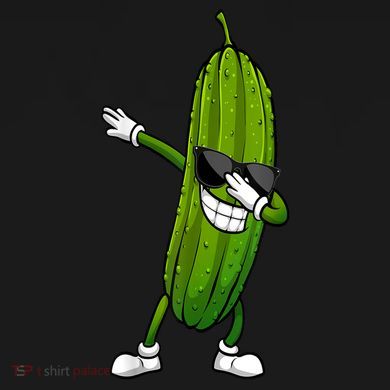Dill Pickle Dabbing Pickle Glasses Funny Pickle Gift Drawstring Bag