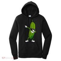 Dill Pickle Dabbing Pickle Glasses Funny Pickle Gift Women's Hoodie thumb 0