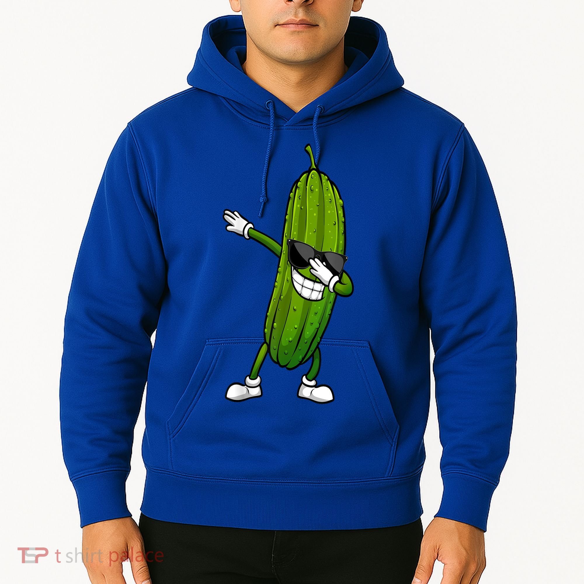Dill Pickle Dabbing Pickle Glasses Funny Pickle Gift Hoodie