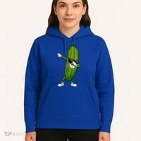 Dill Pickle Dabbing Pickle Glasses Funny Pickle Gift Hoodie thumb 5