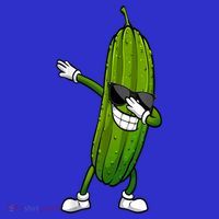 Dill Pickle Dabbing Pickle Glasses Funny Pickle Gift Long Sleeve Shirt thumb 2