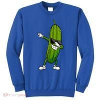 Dill Pickle Dabbing Pickle Glasses Funny Pickle Gift Sweatshirt thumb 0