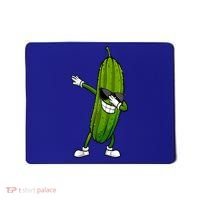 Dill Pickle Dabbing Pickle Glasses Funny Pickle Gift Mousepad thumb 0