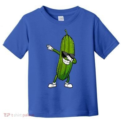 Dill Pickle Dabbing Pickle Glasses Funny Pickle Gift Toddler T-Shirt