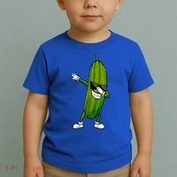 Dill Pickle Dabbing Pickle Glasses Funny Pickle Gift Toddler T-Shirt thumb 2