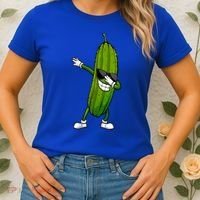 Dill Pickle Dabbing Pickle Glasses Funny Pickle Gift Women's T-Shirt thumb 2