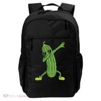 Dabbing Pickle Dancing Cucumber Lover Funny Funny Gift Backpack thumb 0