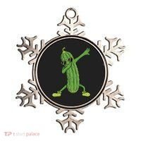 Dabbing Pickle Dancing Cucumber Lover Funny Funny Gift Ornament thumb 0