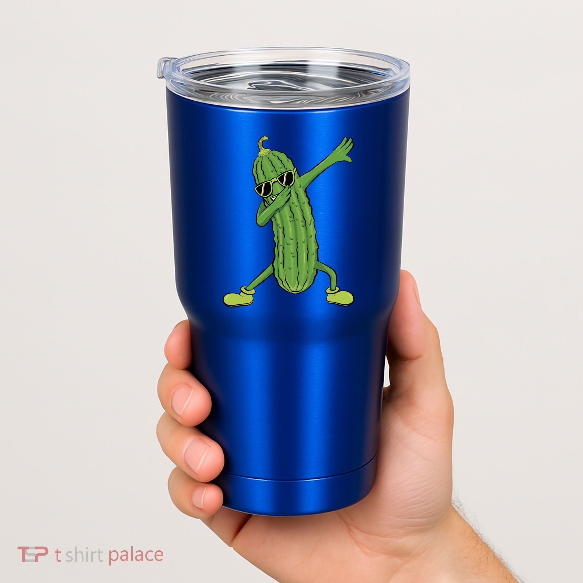 Dabbing Pickle Dancing Cucumber Lover Funny Funny Gift Tumbler
