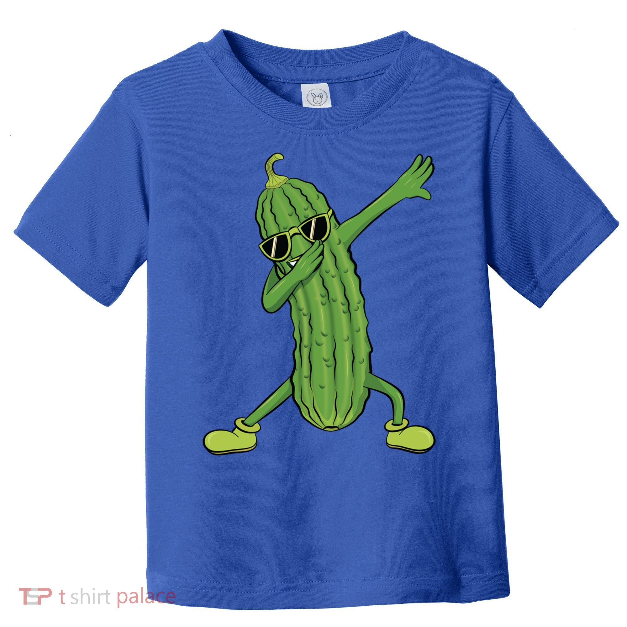 Dabbing Pickle Dancing Cucumber Lover Funny Funny Gift Toddler T-Shirt