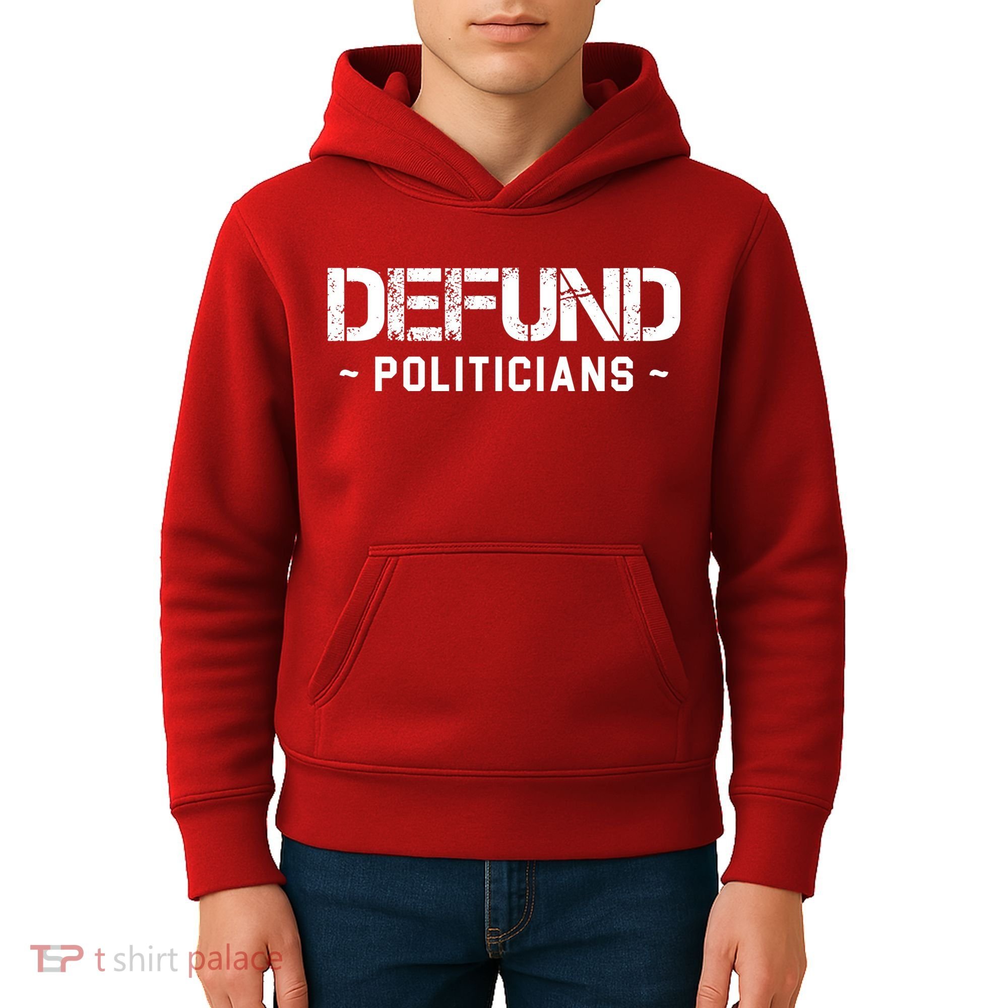 Defund Politicians Defund The Government Kids Hoodie