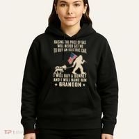Donkey Pox Destroying America Funny Bigfoot Anti Biden Hoodie thumb 5