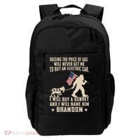 Donkey Pox Destroying America Funny Bigfoot Anti Biden Backpack thumb 0