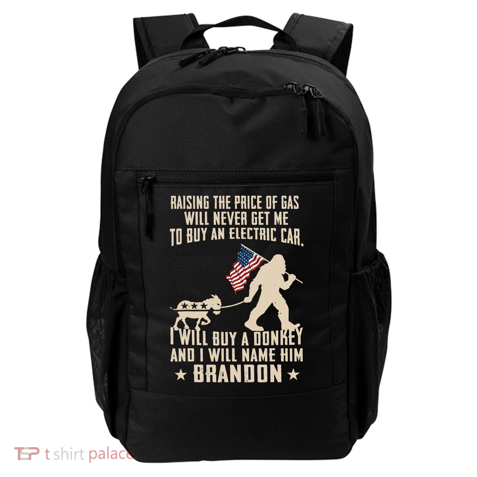 Donkey Pox Destroying America Funny Bigfoot Anti Biden Backpack