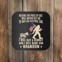 Donkey Pox Destroying America Funny Bigfoot Anti Biden Coaster thumb 0