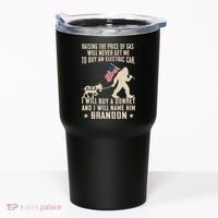 Donkey Pox Destroying America Funny Bigfoot Anti Biden Tumbler thumb 0