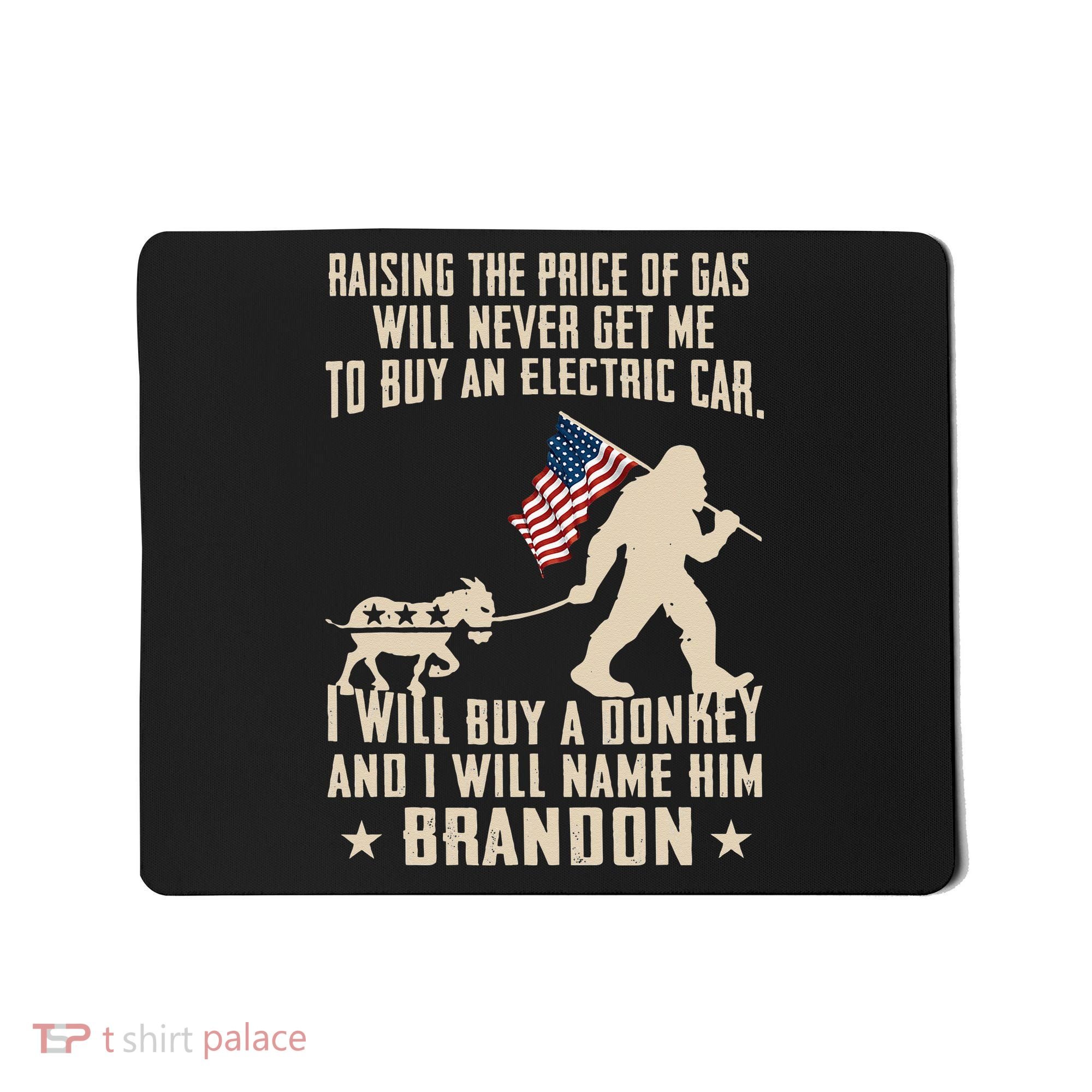 Donkey Pox Destroying America Funny Bigfoot Anti Biden Mousepad