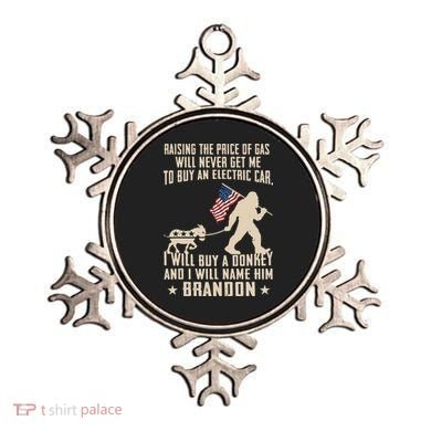 Donkey Pox Destroying America Funny Bigfoot Anti Biden Ornament