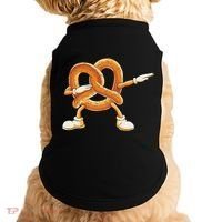 Dabbing Pretzel Dab Pretzel Dancing Pretzel Birthday Party Doggie Tank thumb 0