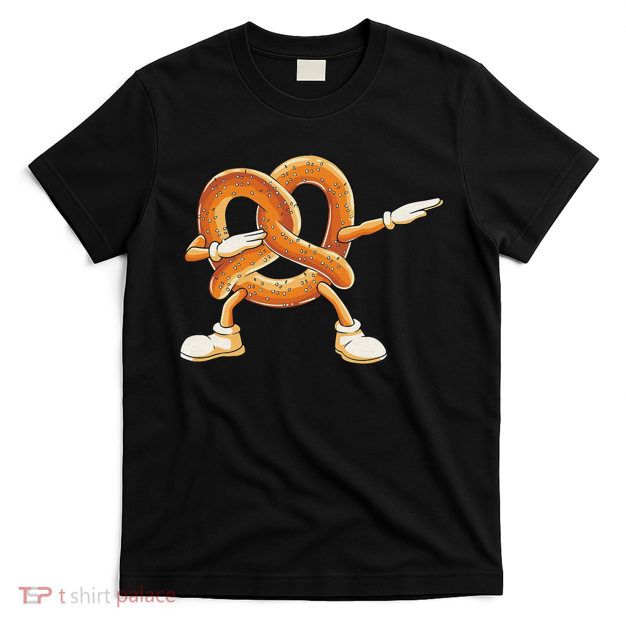Dabbing Pretzel Dab Pretzel Dancing Pretzel Birthday Party T-Shirt