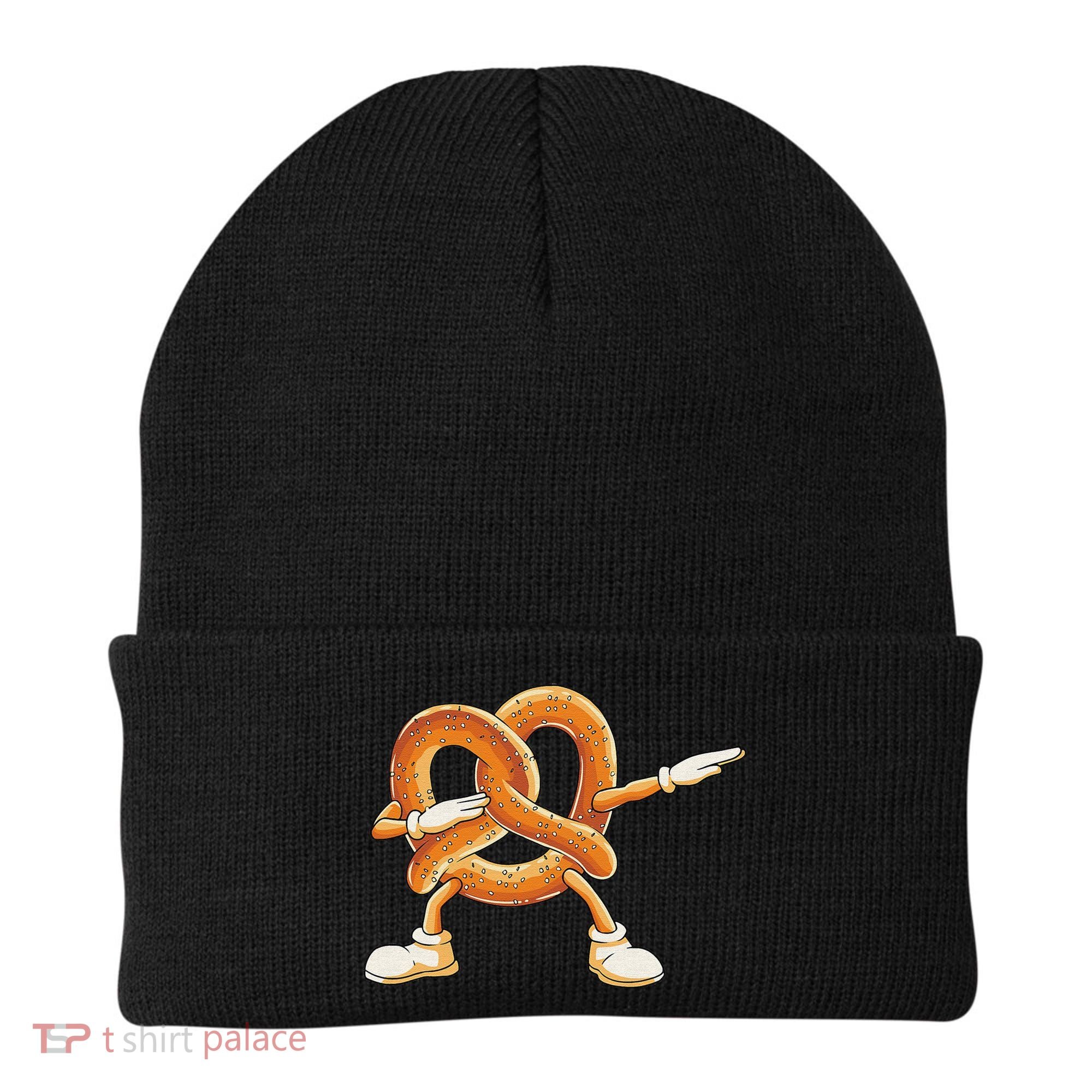 Dabbing Pretzel Dab Pretzel Dancing Pretzel Birthday Party Beanie