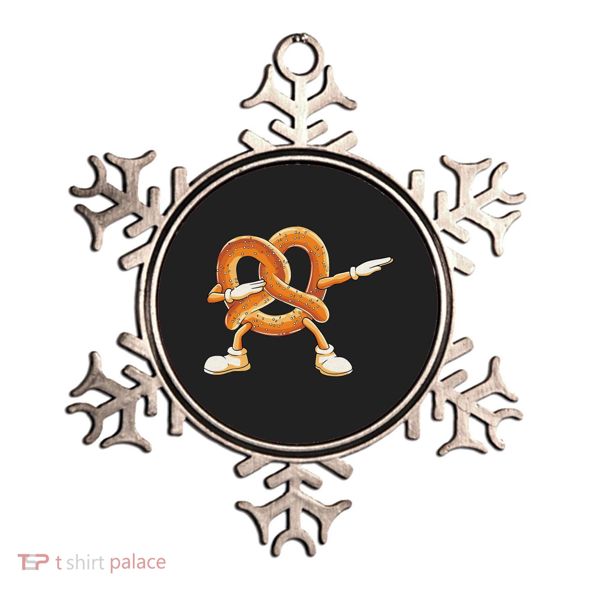Dabbing Pretzel Dab Pretzel Dancing Pretzel Birthday Party Ornament