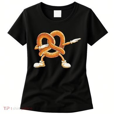Dabbing Pretzel Dab Pretzel Dancing Pretzel Birthday Party Women's T-Shirt