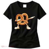 Dabbing Pretzel Dab Pretzel Dancing Pretzel Birthday Party Women's T-Shirt thumb 0