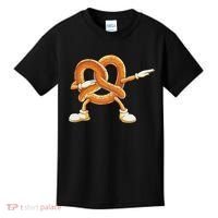 Dabbing Pretzel Dab Pretzel Dancing Pretzel Birthday Party Kids T-Shirt thumb 0