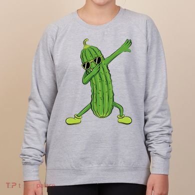 Dabbing Pickle Dancing Cucumber Lover Funny Gifts Women's Sweatshirt