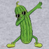Dabbing Pickle Dancing Cucumber Lover Funny Gifts Women's Sweatshirt thumb 2
