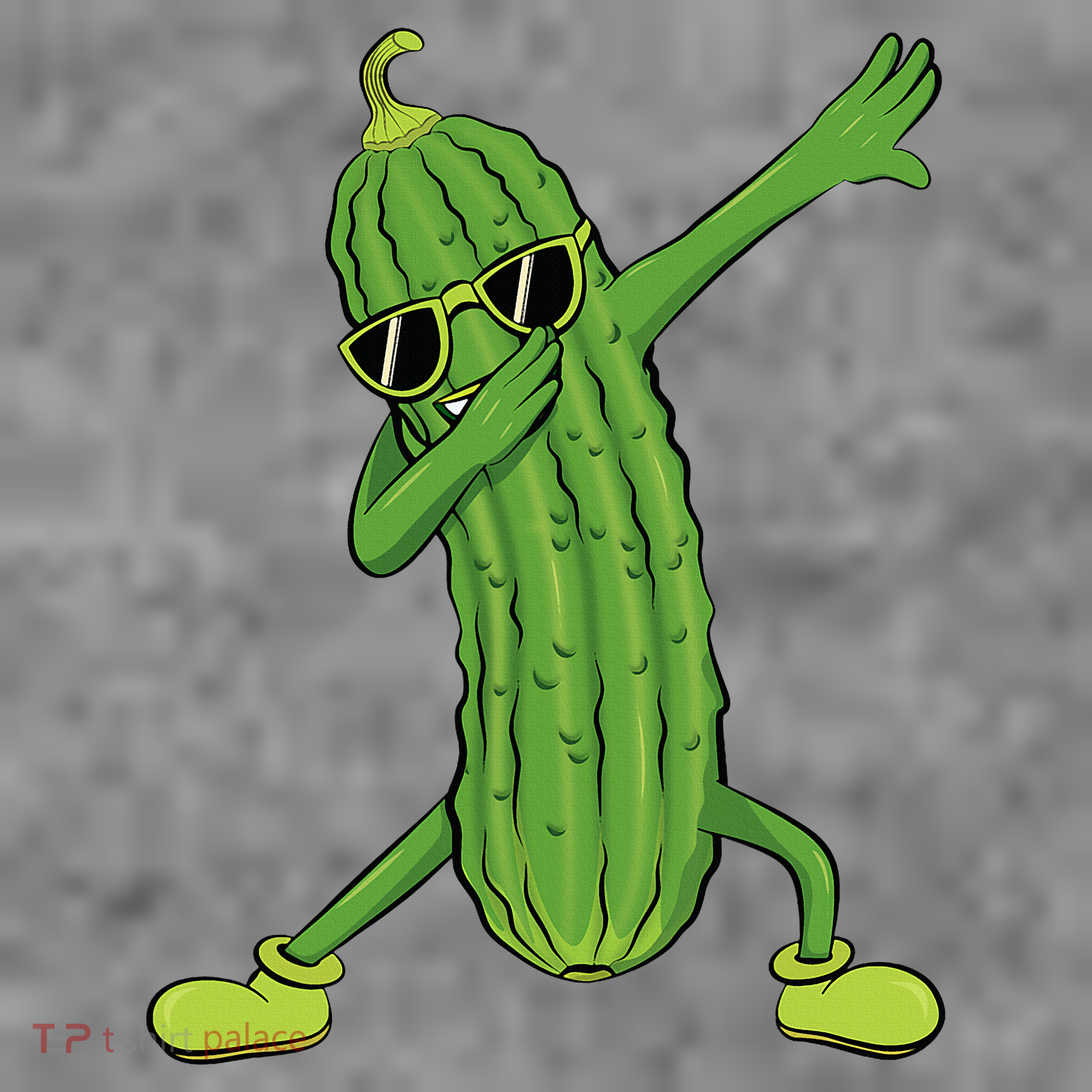Dabbing Pickle Dancing Cucumber Lover Funny Gifts Toddler Hoodie