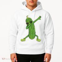 Dabbing Pickle Dancing Cucumber Lover Funny Gifts Hoodie thumb 2