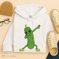 Dabbing Pickle Dancing Cucumber Lover Funny Gifts Hoodie thumb 4
