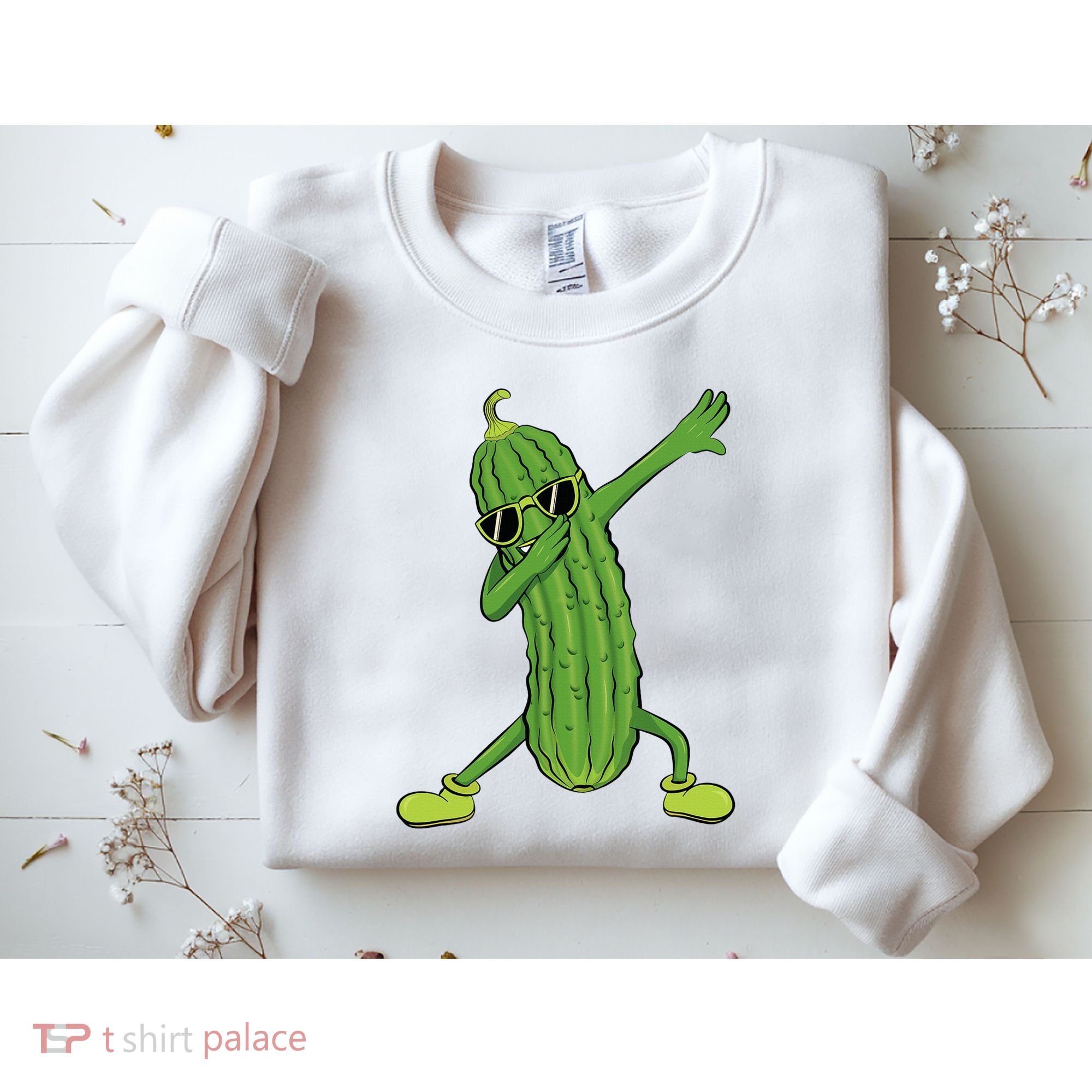 Dabbing Pickle Dancing Cucumber Lover Funny Gifts Sweatshirt