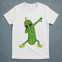 Dabbing Pickle Dancing Cucumber Lover Funny Gifts T-Shirt thumb 5