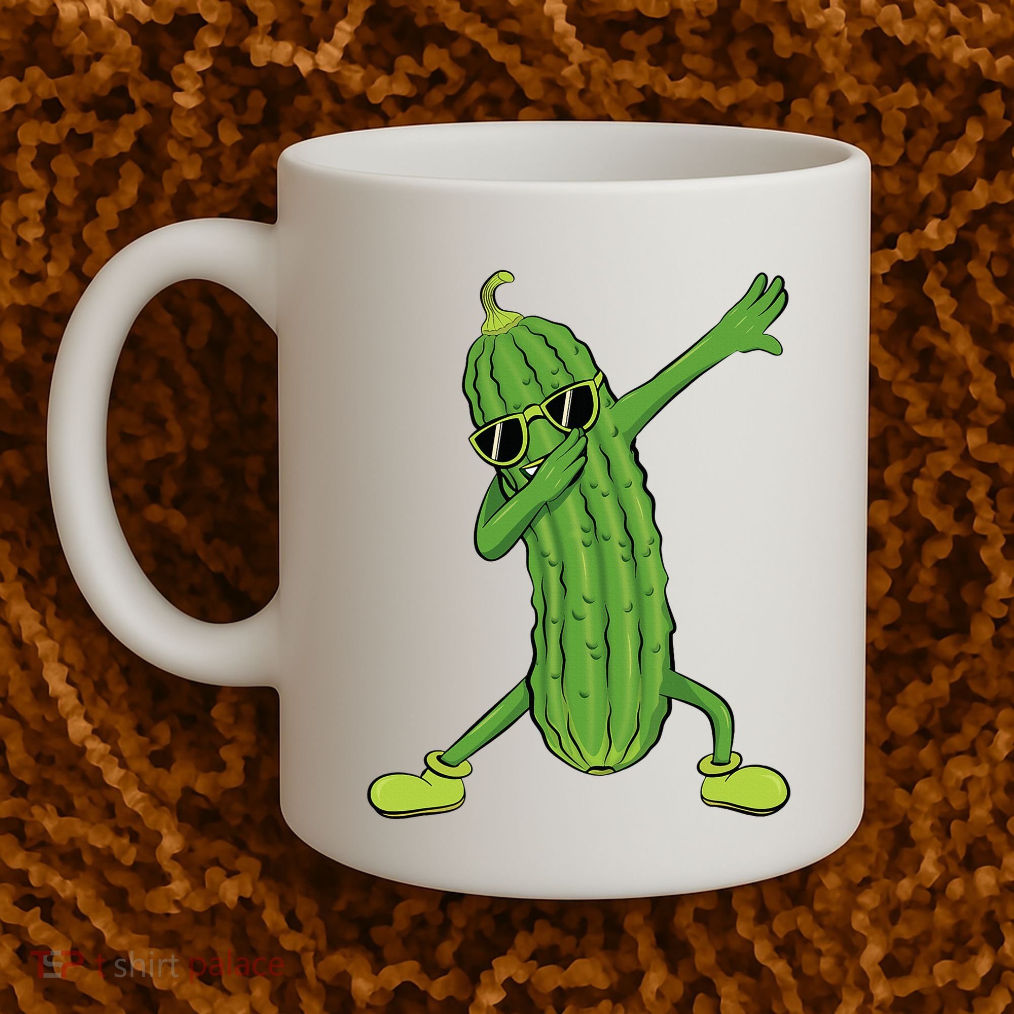 Dabbing Pickle Dancing Cucumber Lover Funny Gifts Coffee Mug