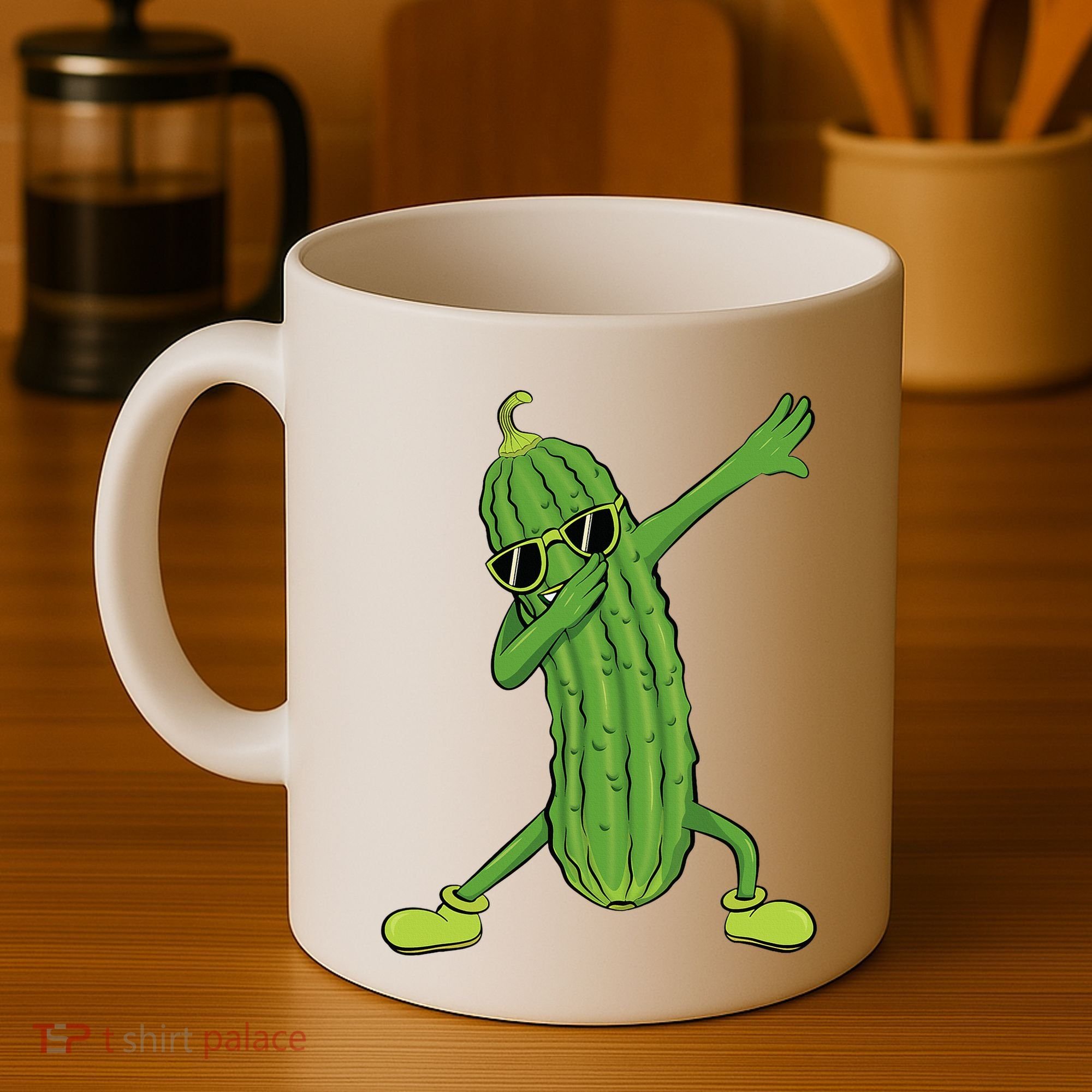 Dabbing Pickle Dancing Cucumber Lover Funny Gifts Coffee Mug