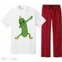 Dabbing Pickle Dancing Cucumber Lover Funny Gifts Pajama Set thumb 0