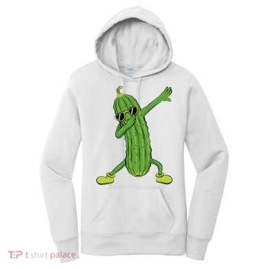 Dabbing Pickle Dancing Cucumber Lover Funny Gifts Women's Hoodie