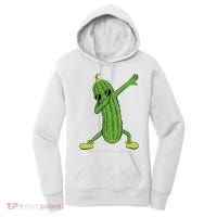 Dabbing Pickle Dancing Cucumber Lover Funny Gifts Women's Hoodie thumb 0