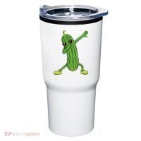Dabbing Pickle Dancing Cucumber Lover Funny Gifts Tumbler thumb 0
